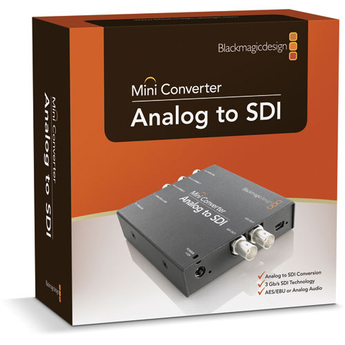Black Magic Design Analog to SDI 2 Mini Converter